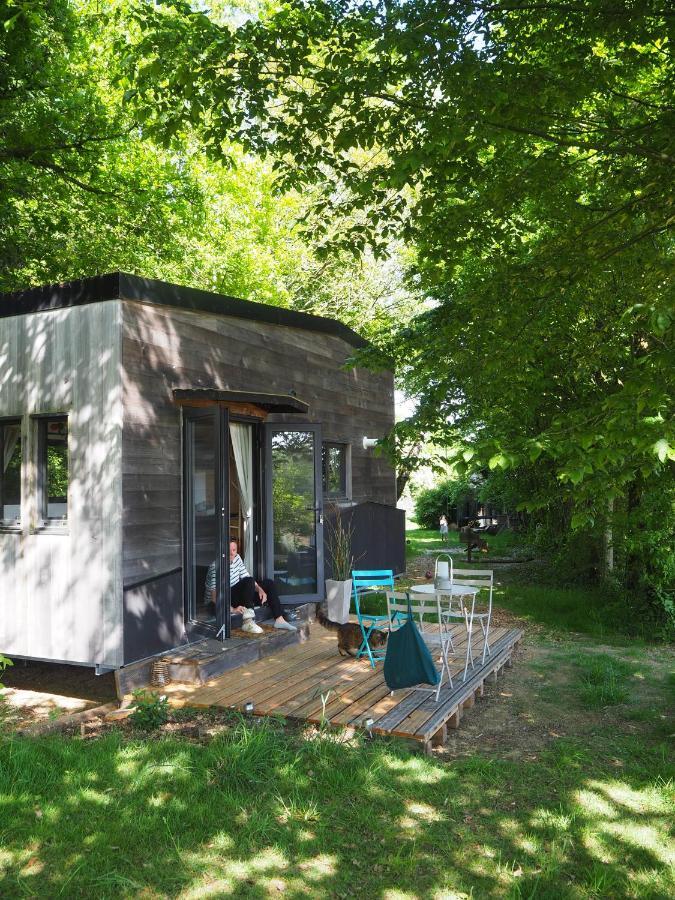 Ecolodge La Belle Verte Saint-Mʼhervé Exterior foto