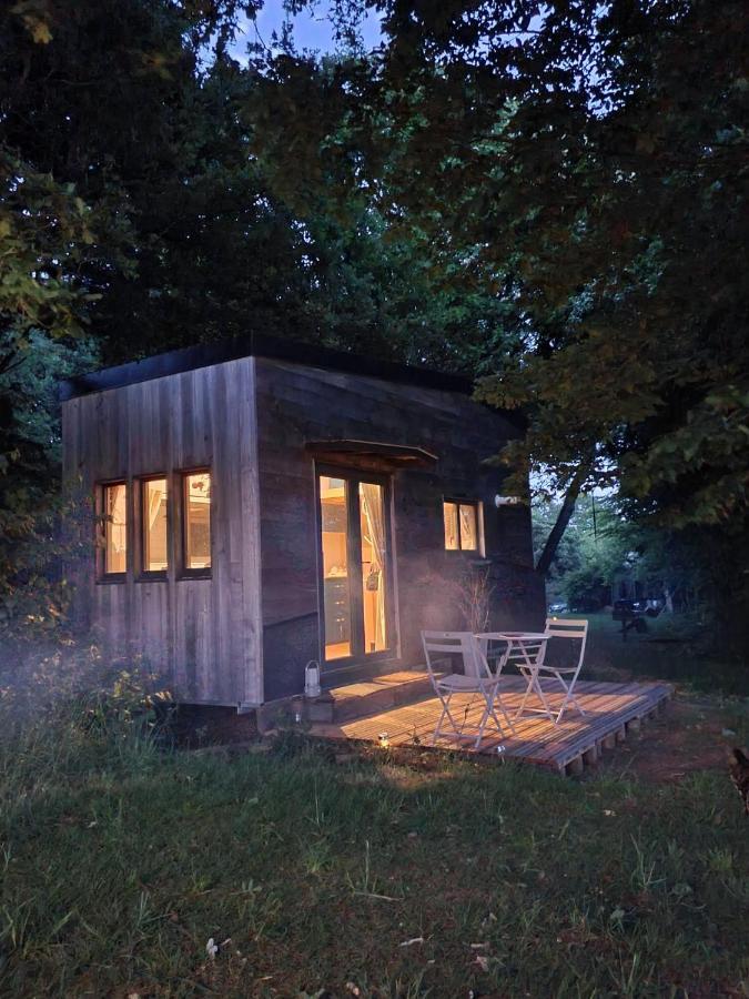 Ecolodge La Belle Verte Saint-Mʼhervé Exterior foto