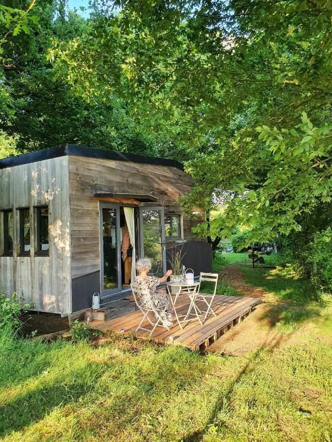 Ecolodge La Belle Verte Saint-Mʼhervé Exterior foto